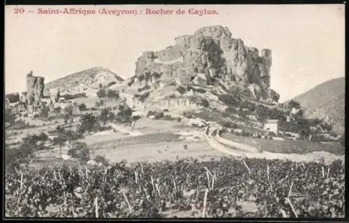 AK Saint-Affrique /Aveyron, Rocher de Caylus