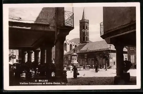 AK Millau, Vieilles Colonnades et Notre-Dame