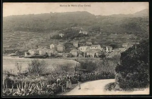 AK Méria, Marine de Méria, Cap Corse, et paysage environnant