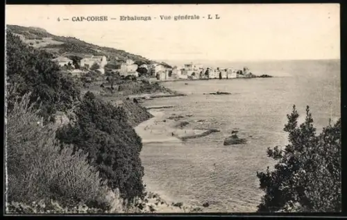 AK Erbalunga, Vue générale du village côtier à Cap-Corse