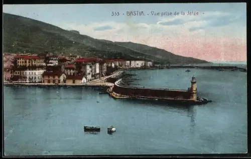 AK Bastia, Vue prise de la Jetée