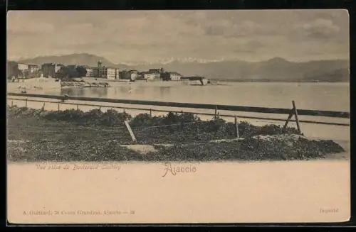 AK Ajaccio, Vue prise du Boulevard Lantivy