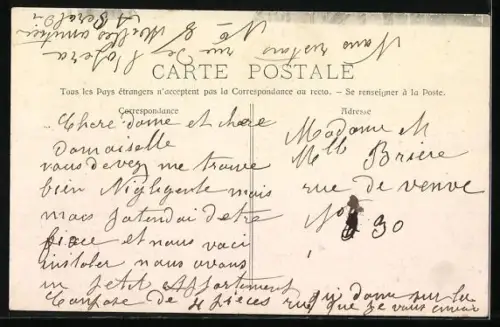 AK Basti /Corse, Rue de l`Opéra