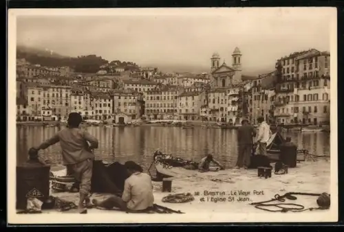 AK Bastia, Le Vieux Port et l`église St Jean