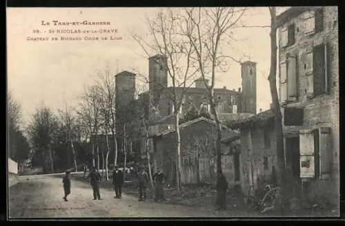 AK St-Nicolas-de-la-Grave, Château de Richard Coeur de Lion