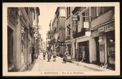 AK Montauban, Rue de la République