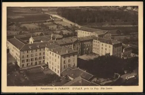 AK Espaly /Le Puy, Pensionnat de Paradis dans la campagne environnante