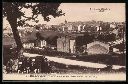 AK St-Just-Malmont, Vue générale méridionale