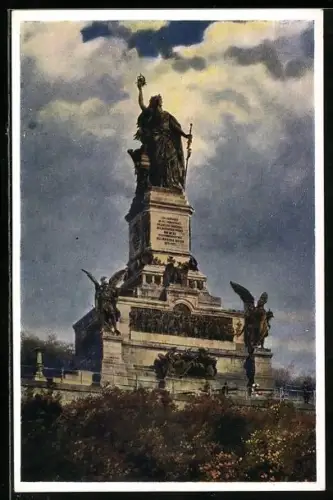 AK Nationaldenkmal auf dem Niederwald