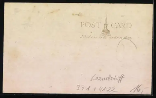 AK H.M. Hospital Ship St. George, Rotes Kreuz