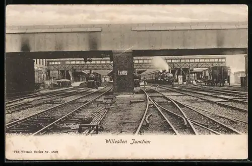 AK Willesden, Kreuzung am Bahnhof