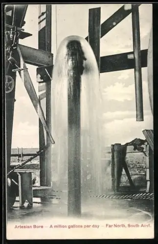 AK Far North /South Aust., Artesian Bore