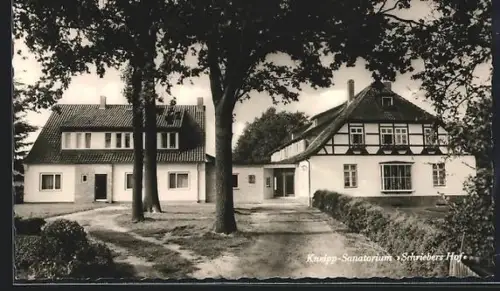 AK Fallingbostel, Kneipp-Sanatorium Schriebers Hof