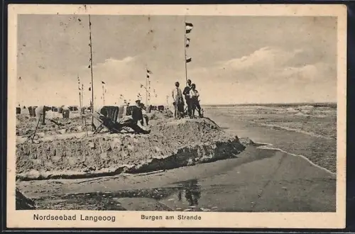 AK Langeoog, Burgen am Strande