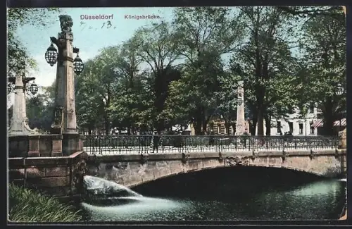 AK Düsseldorf, Königsbrücke