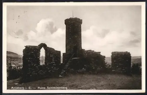 AK Annaberg i. E., Ruine Schreckenberg