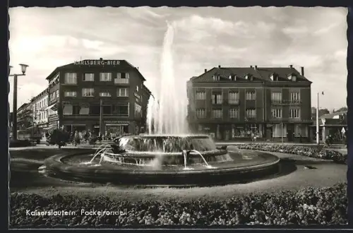 AK Kaiserslautern, Fackelrondell, Karlsberg-Bier