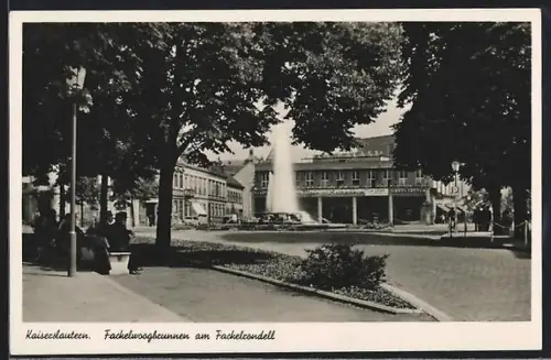 AK Kaiserslautern, Fackelwoogbrunnen am Fackelrondell