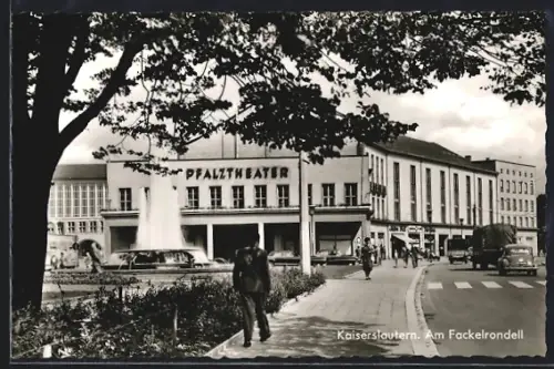 AK Kaiserslautern, Pfalztheater, Am Fackelrondell