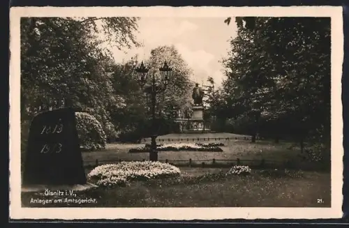 AK Ölsnitz i. V., Anlagen am Amtsgericht