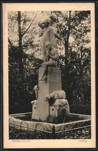 AK Leipzig, Schäferbrunnen