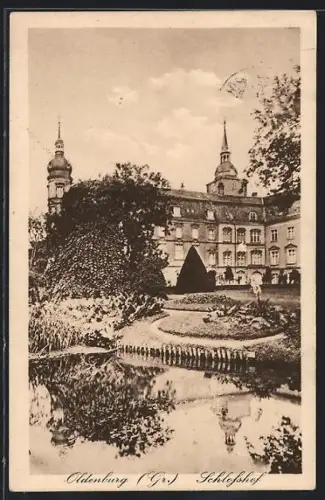 AK Oldenburg /Gr., Schlosshof