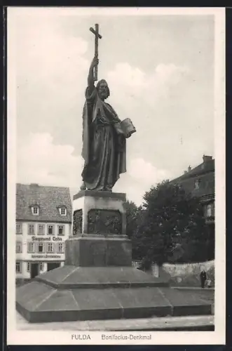 AK Fulda, Bonifacius-Denkmal