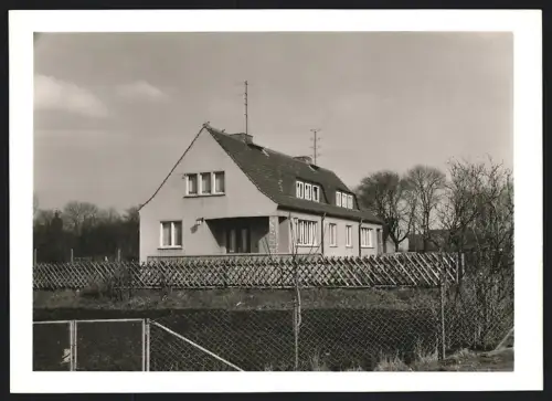 Fotografie unbekannter Fotograf, Ansicht Zörbig, Blick auf das Ärztehaus