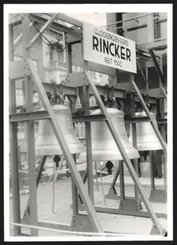 Fotografie Ansicht Sinn, Glocken der Glockengiesserei Rincker (seit 1590)