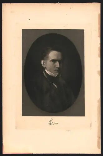 Fotografie Portrait des Malers und Schriftstellers Wilhelm von Kügelgen