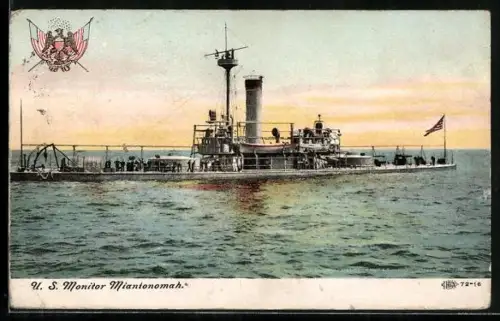AK Kriegsschiff U.S. Monitor Miantonomah