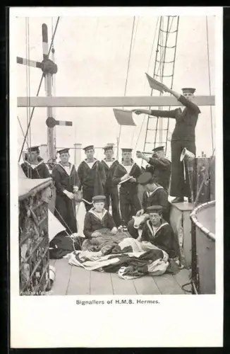 AK Signallers of H.M.S. Hermes, Kriegsschiff
