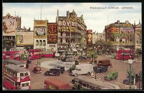 AK London, Piccadilly Circus