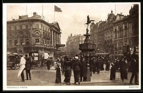 AK London, Piccadilly Circus