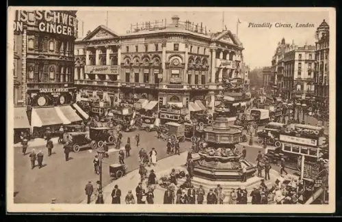 AK London, Piccadilly Circus