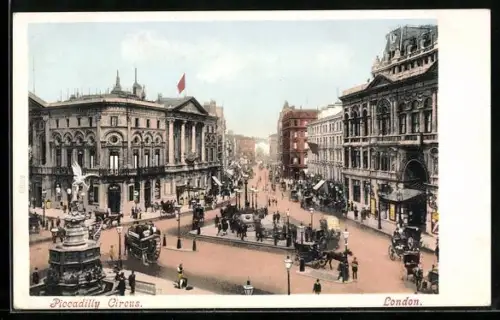 AK London, Piccadilly Circus