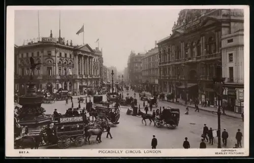 AK London, Piccadilly Circus