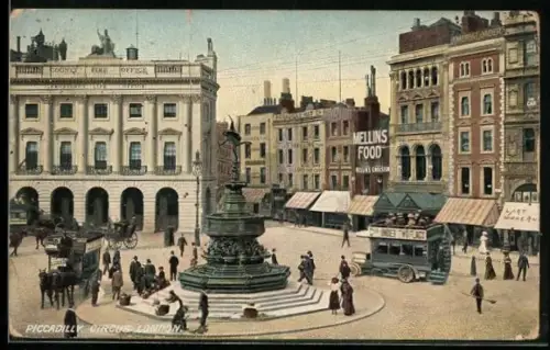 AK London, Piccadilly Circus