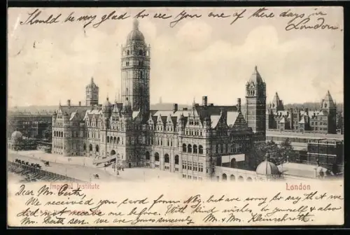 AK London, Imperial Institute