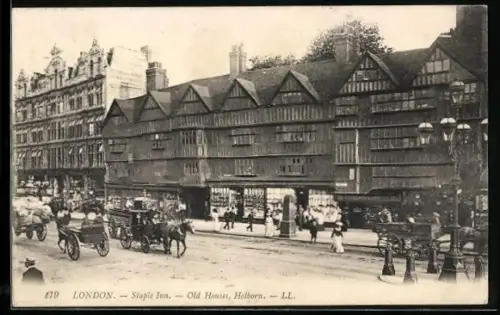 AK London, Holborn, Old Houses, Staple Inn