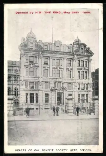 AK London, Hearts of Oak Benefit Society Head Offices, Opened 1906
