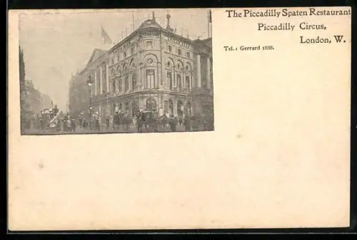 AK London, The Piccadilly Spaten Restaurant, Piccadilly Circus