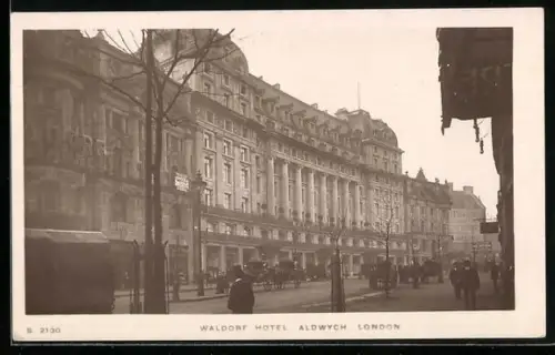 AK London, Waldorf Hotel, Aldwych
