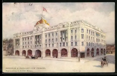 Künstler-AK London, Debenham & Freebody`s New Premises