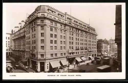 AK London, Exterior of Strand Palace Hotel