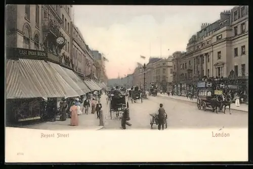 AK London, Regent Street with East India House