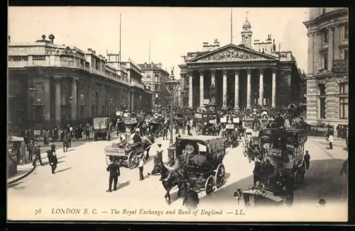AK London, The Royal Exchange and Bank of England