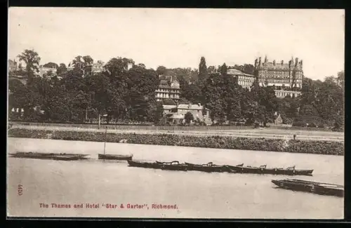 AK Richmond, The Thames and Hotel Star and Garter
