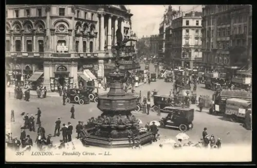 AK London, Piccadilly Circus