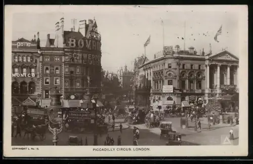 AK London, Piccadilly Circus